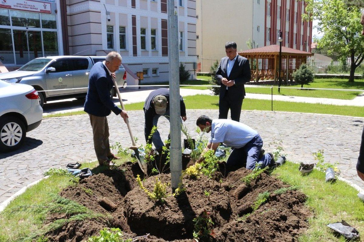 Erzincan\'da Ağaçlandırma Çalışmaları Devam Ediyor