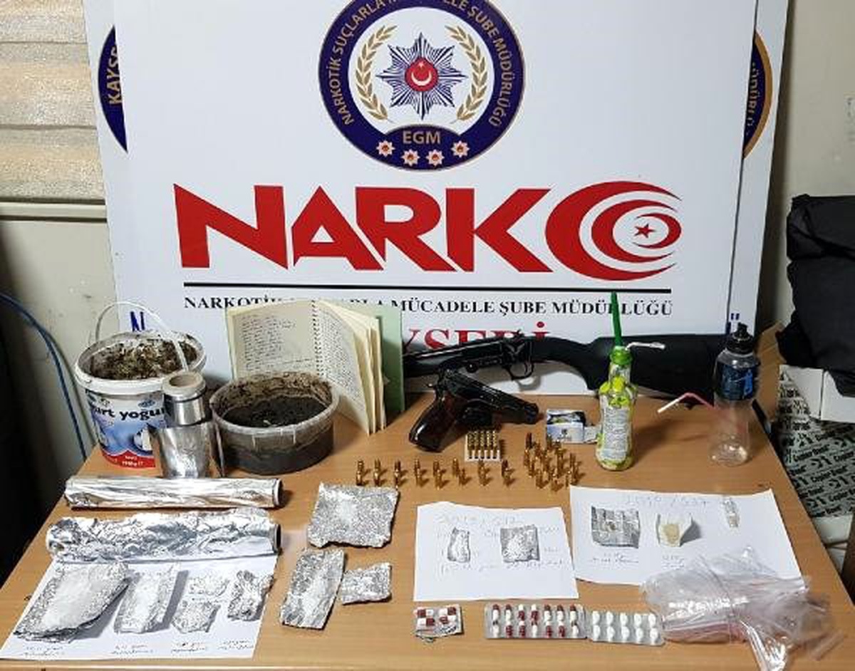 Kayseri\'de Uyuşturucu Operasyonu: 14 Gözaltı