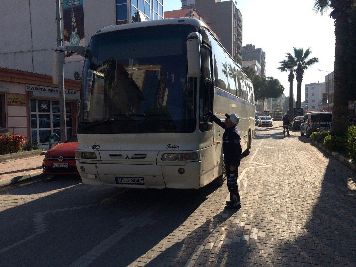 Manisa\'da Konforlu Ulaşım İçin Sıkı Denetim
