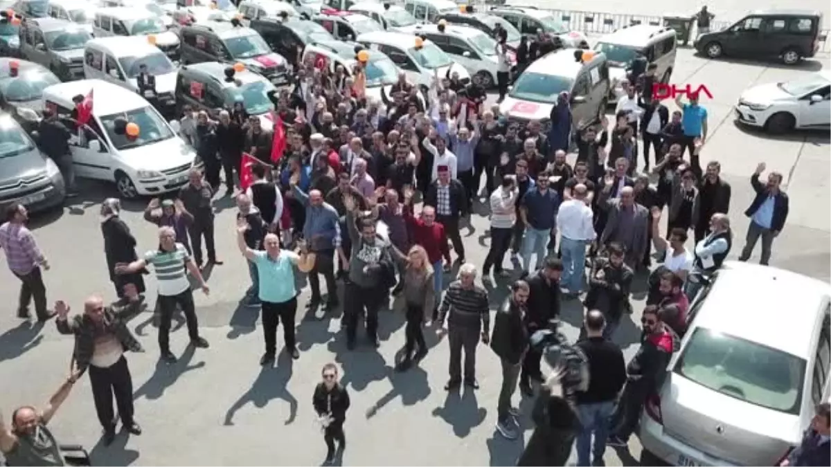 15 Temmuz Şehitler Köprüsü Cezalarına Protesto Havadan