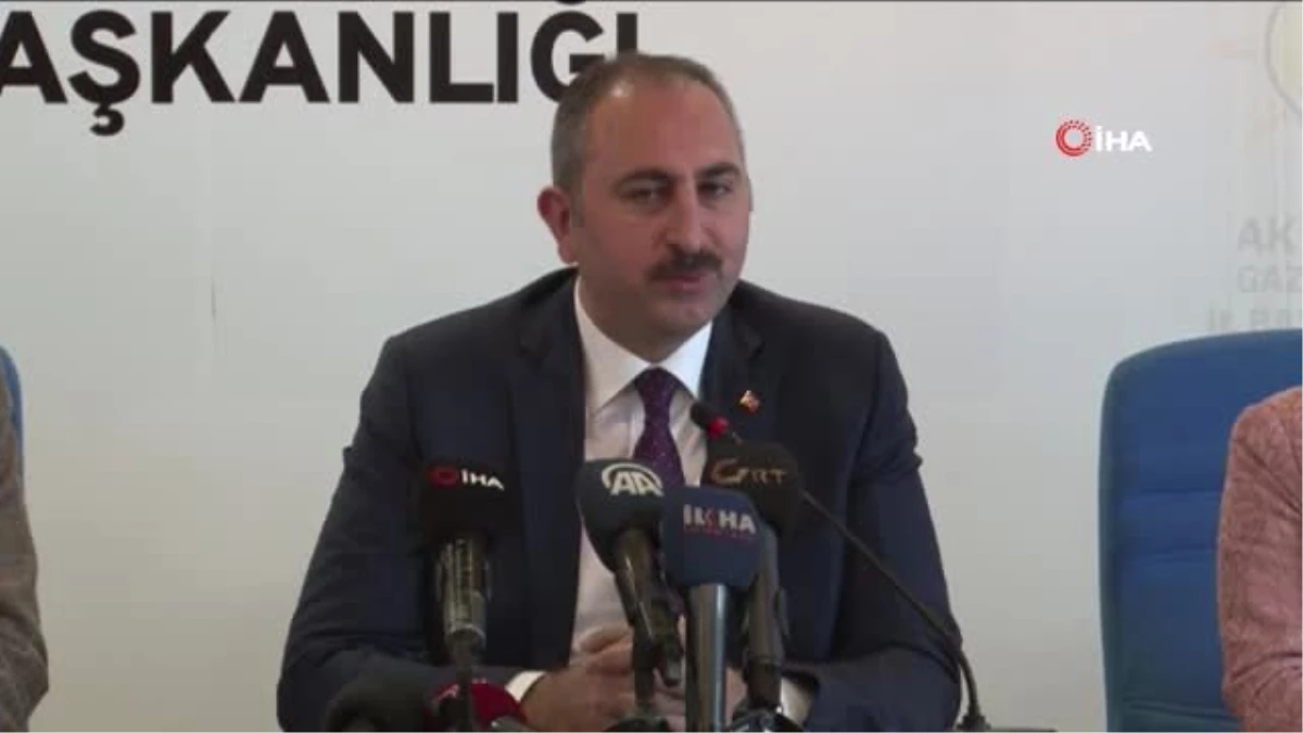 Adalet Bakanı Gül: "Ysk Üyelerini Hedef Gösterecek Şekilde Bir İtibar Cellatlığına...