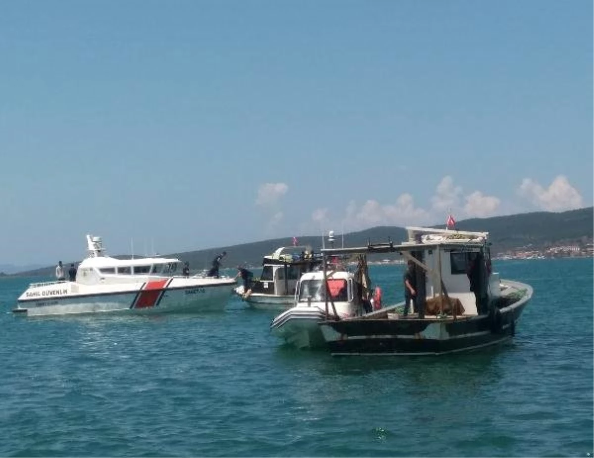 Ayvalık\'ta Kaçak Deniz Patlıcanı Avcılığı Yapılan Teknelere Ceza
