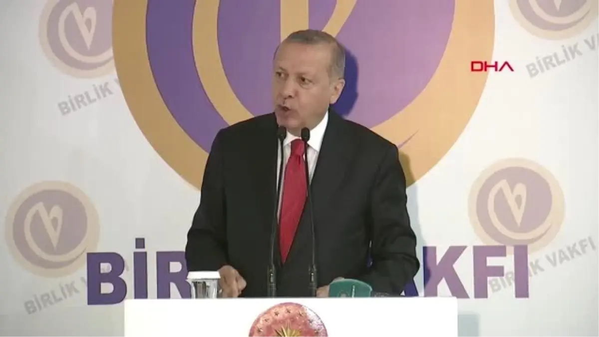 Cumhurbaşkanı Erdoğan Birlik Vakfı İftarına Katıldı -3