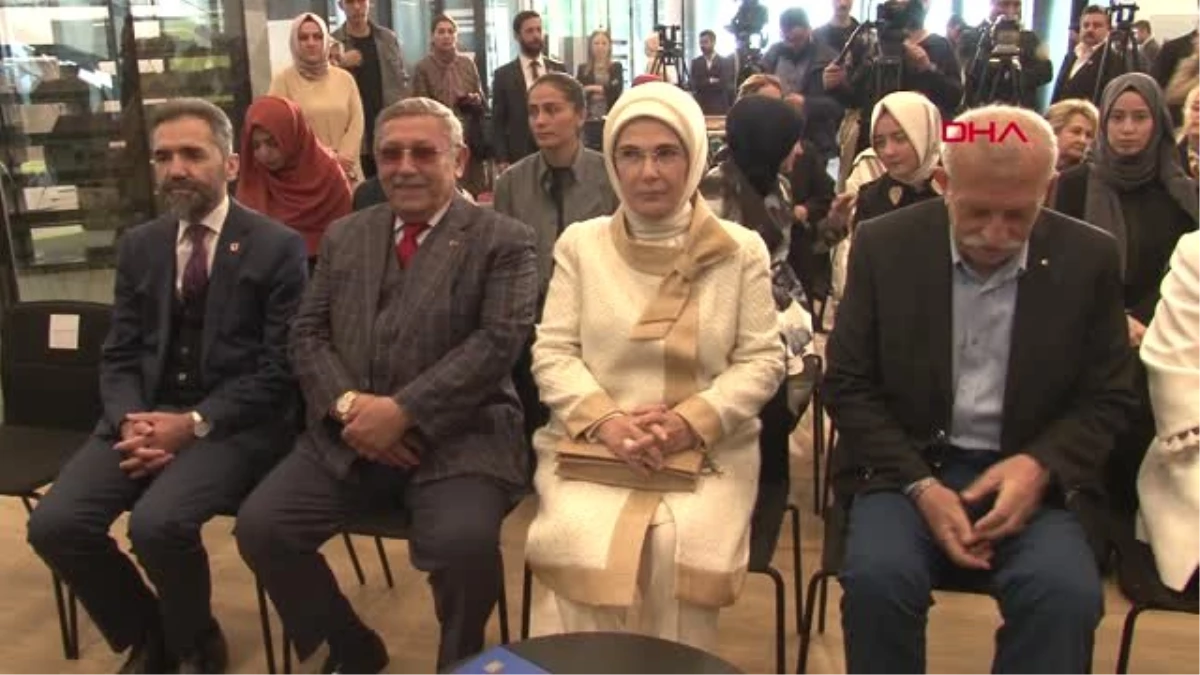 Emine Erdoğan Çamlıca Camii\'nde Sergi Açılışı Yaptı