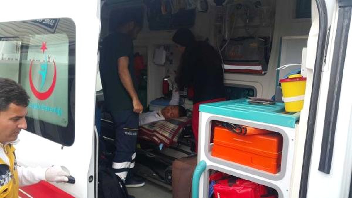 Gemide Yaralanan Filipinli Hastaneye Kaldırıldı