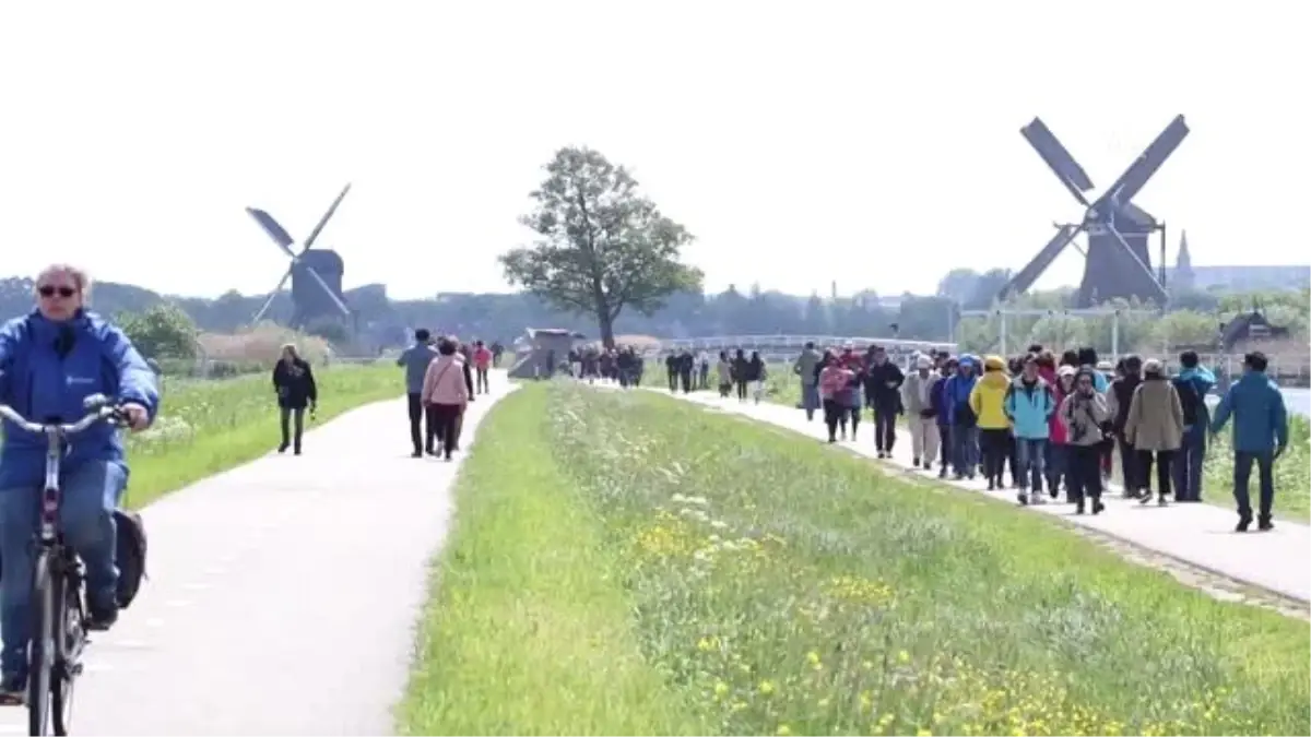 Hollanda\'da 47. "Ulusal Değirmen Günü" - Kinderdijk/