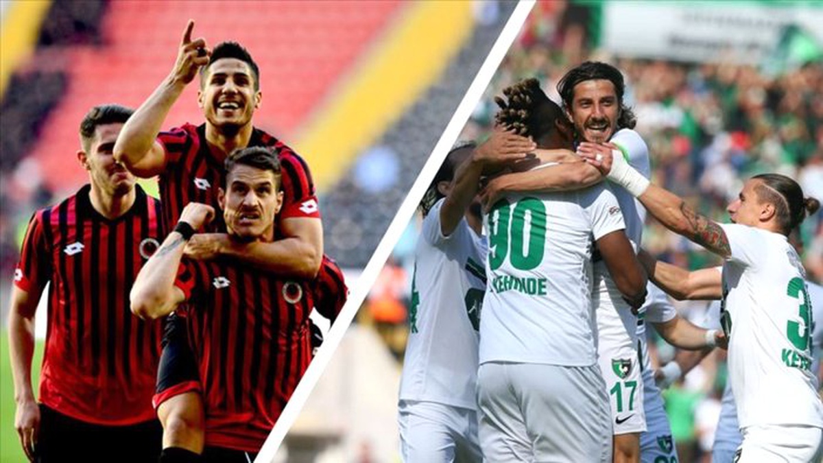 Abalı Denizlispor ve Gençlerbirliği Süper Lig\'de