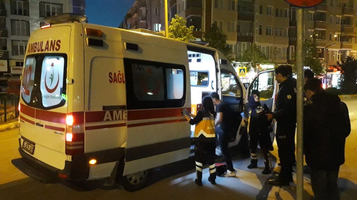 Bafra\'da 1 Kişi Bıçakla Yaralandı