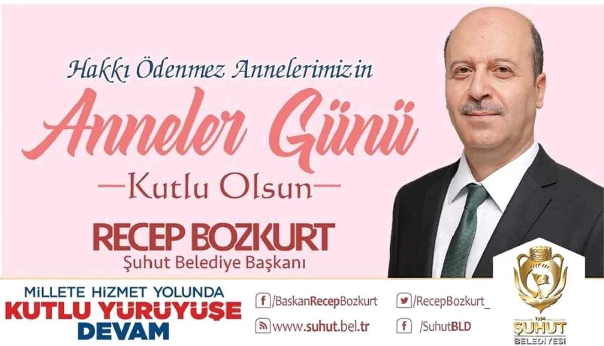 Başkan Bozkurt\'un Anneler Günü Mesajı