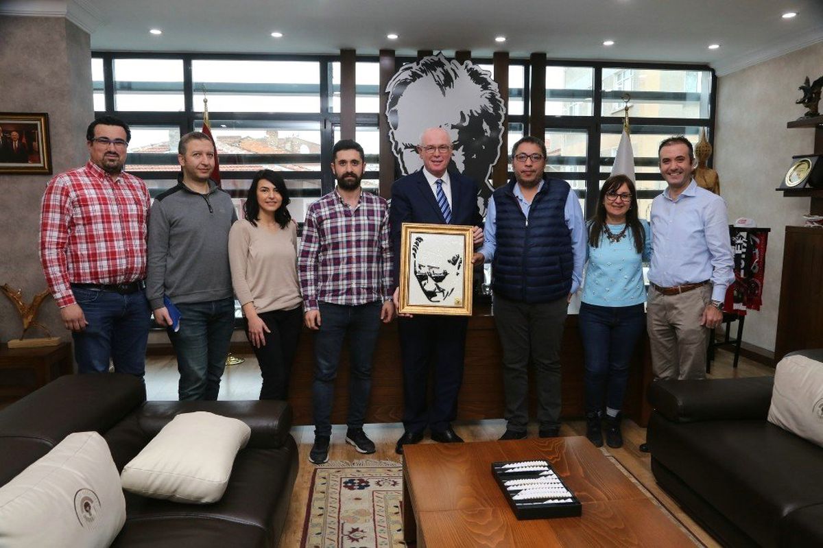 Başkan Kurt\'a Ziyaretler