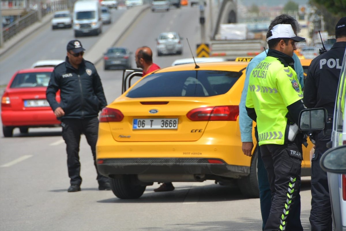 Başkentte Taksilere Yönelik Asayiş Uygulaması