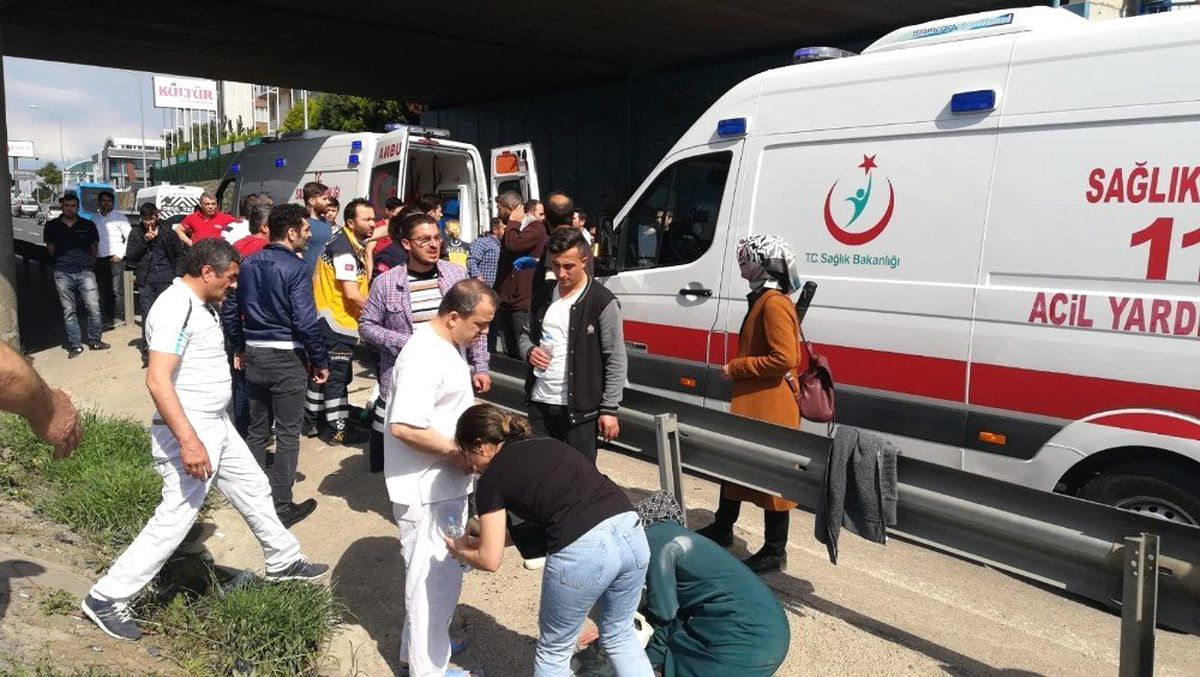 D100\'de Feci Kaza: 1 Ölü, 6 Yaralı