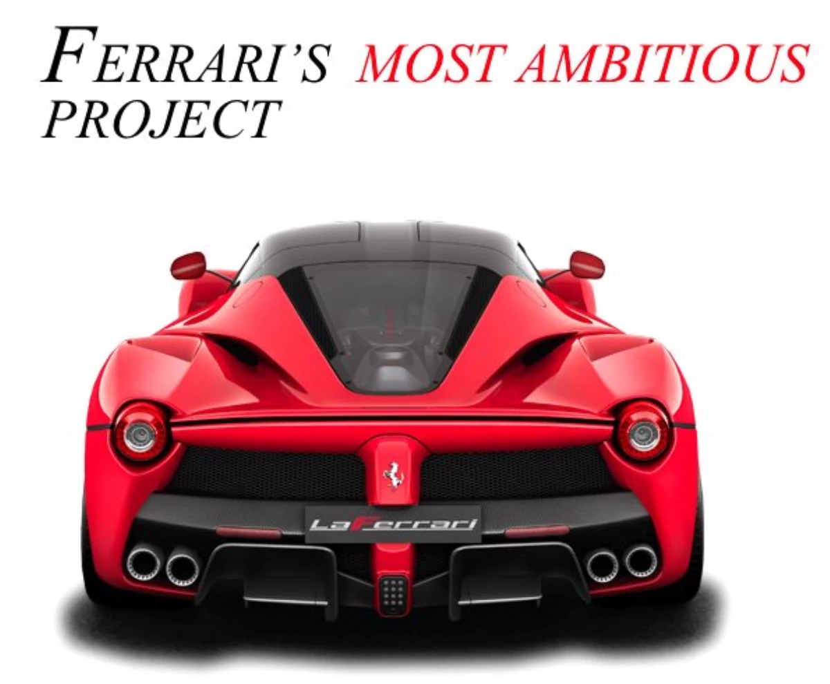 Ferrari\'nin Tarihindeki İlk Hibrit Modeli İçin Geri Sayım Başladı