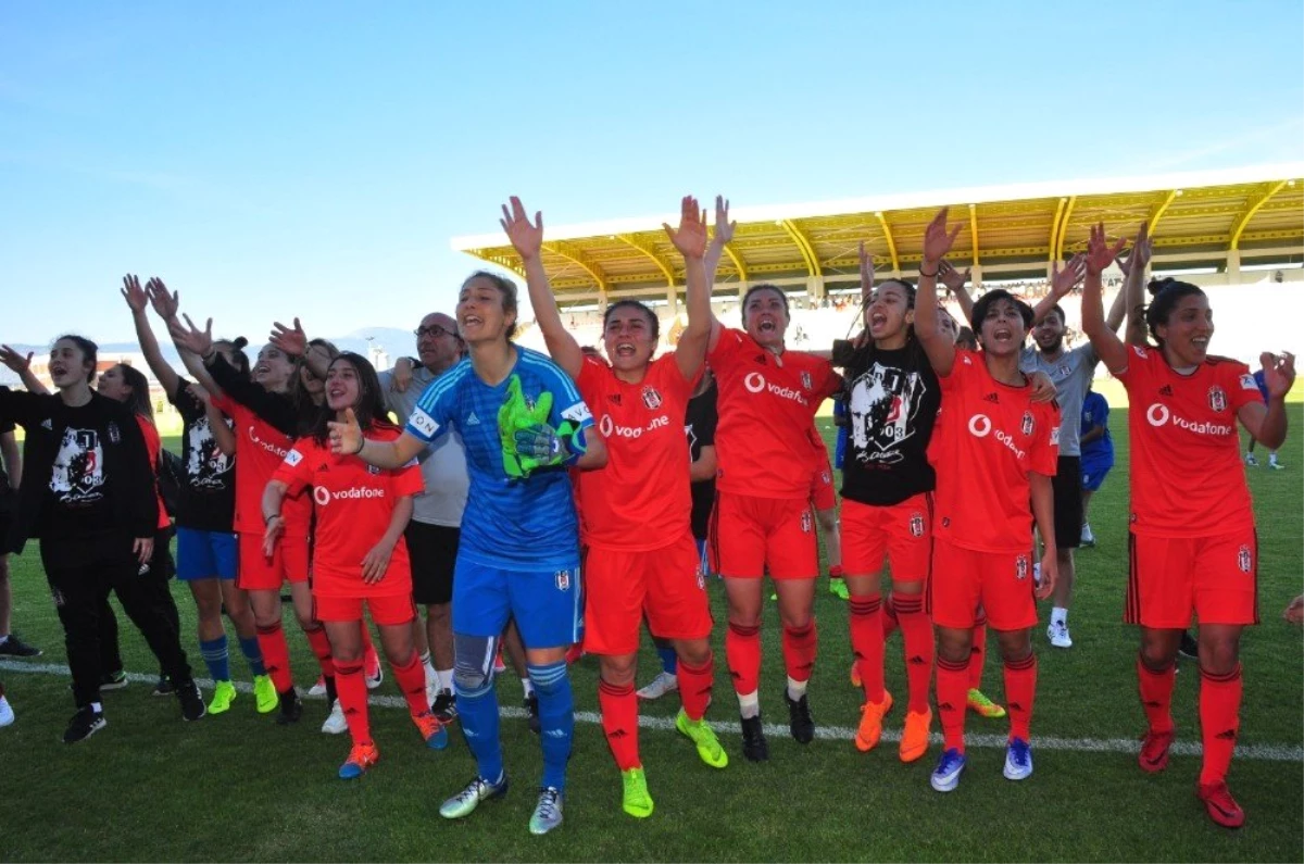 Kadınlar 1. Ligi\'nde Şampiyon Beşiktaş