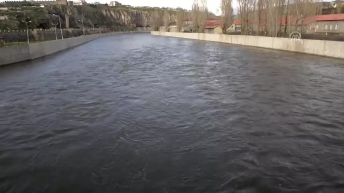 Kura Nehri Sağanak Nedeniyle Taştı