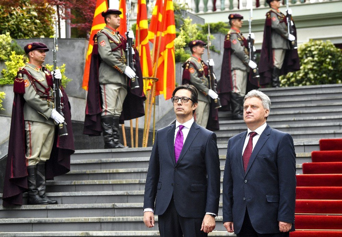 Kuzey Makedonya\'nın Yeni Cumhurbaşkanı Pendarovski Görevi Teslim Aldı