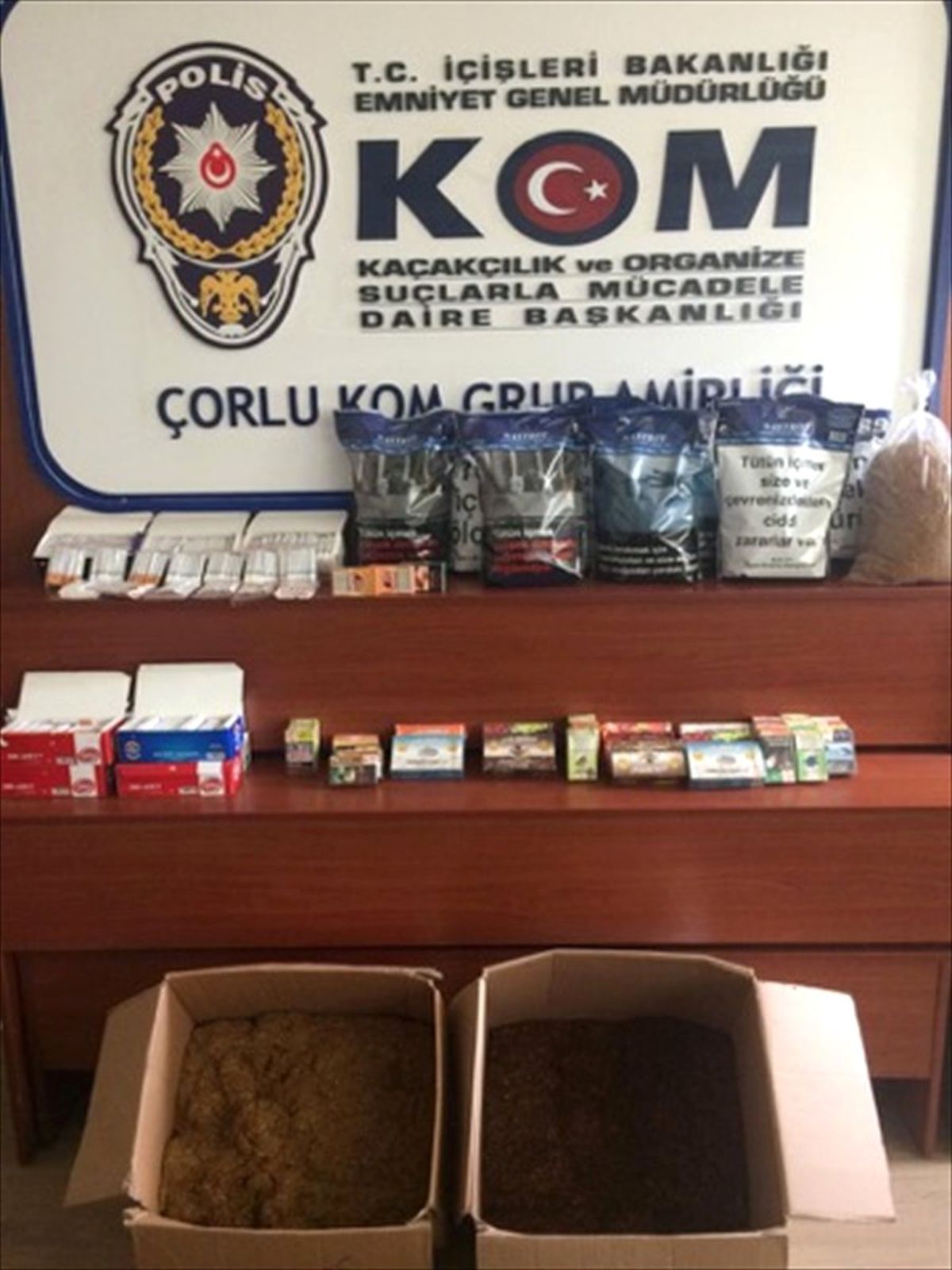 Tekirdağ\'da Kaçak Tütün Operasyonu