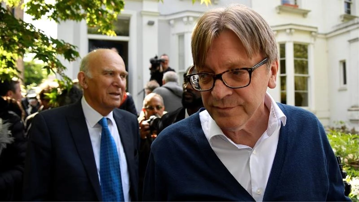 Avrupa Komisyonu Başkanlığı Adayı Guy Verhofstadt: Türkiye AB\'ye Katılmamalı