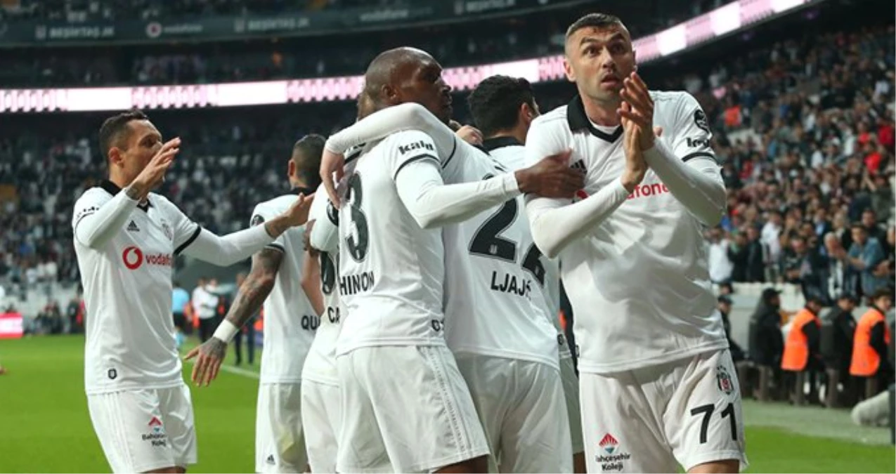 Beşiktaş, Aytemiz Alanyaspor\'u 2-1 Mağlup Etti