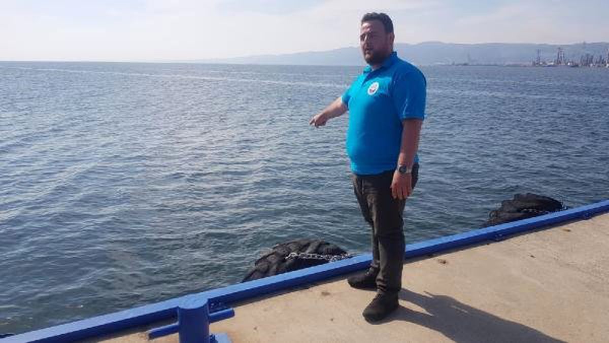 Denize Atlayan Kadının Kurtarılma Anı Kamerada (2)
