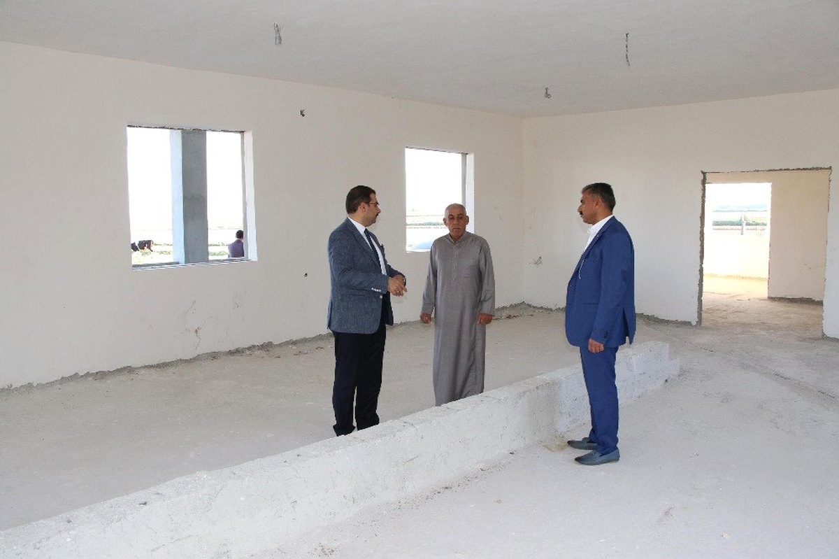 Haliliye\'de Taziye Evi Yapım Çalışmaları Sürüyor
