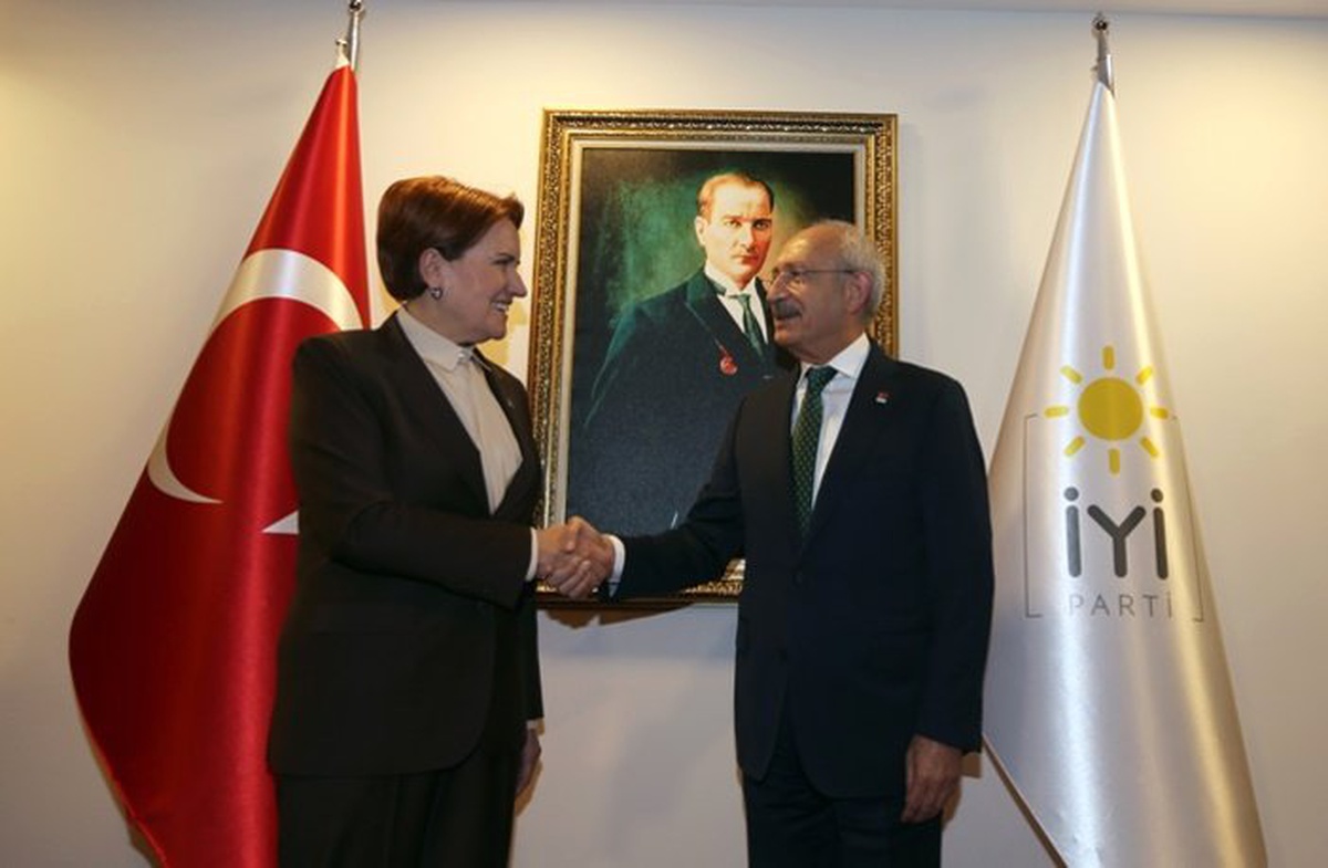 Kılıçdaroğlu, Akşener\'i ziyaret etti