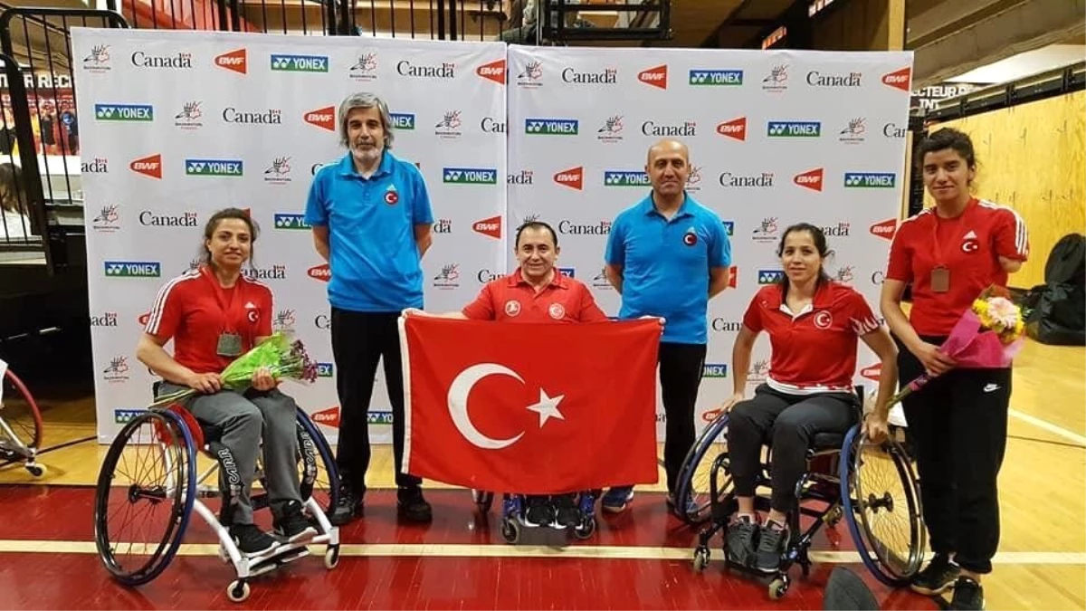 Para Badminton Milli Takımımız, Kanada\'dan 4 Madalya ile Dönüyor