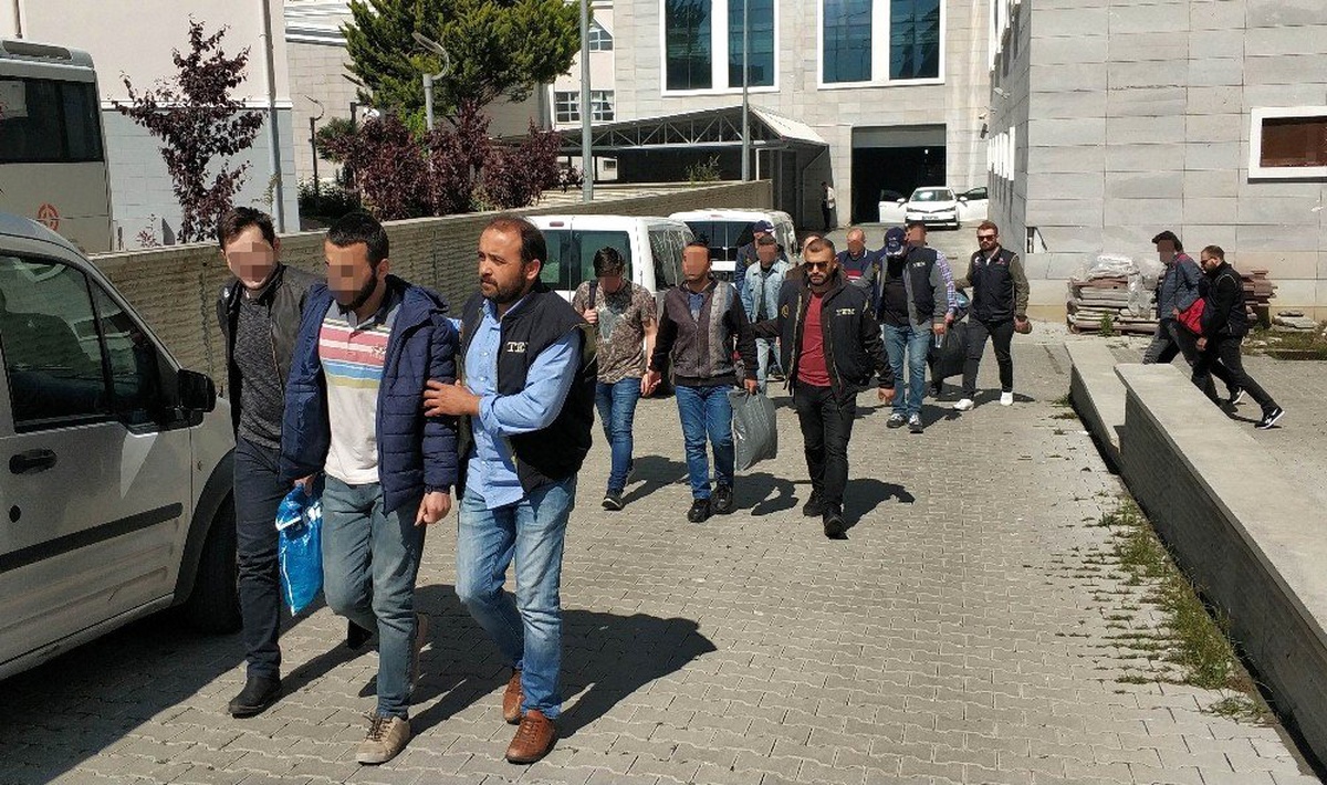 Samsun\'da Fetö\'nün Asker Yapılanmasında 12 Şahıs Adliyede