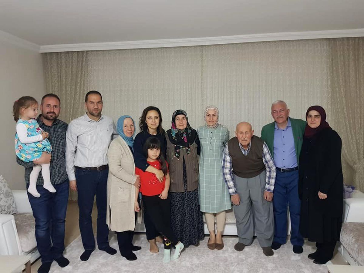 Şehit Ailesiyle İftar Yaptılar