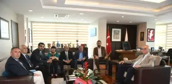 Başkan Gökhan Konuklarını Ağırladı