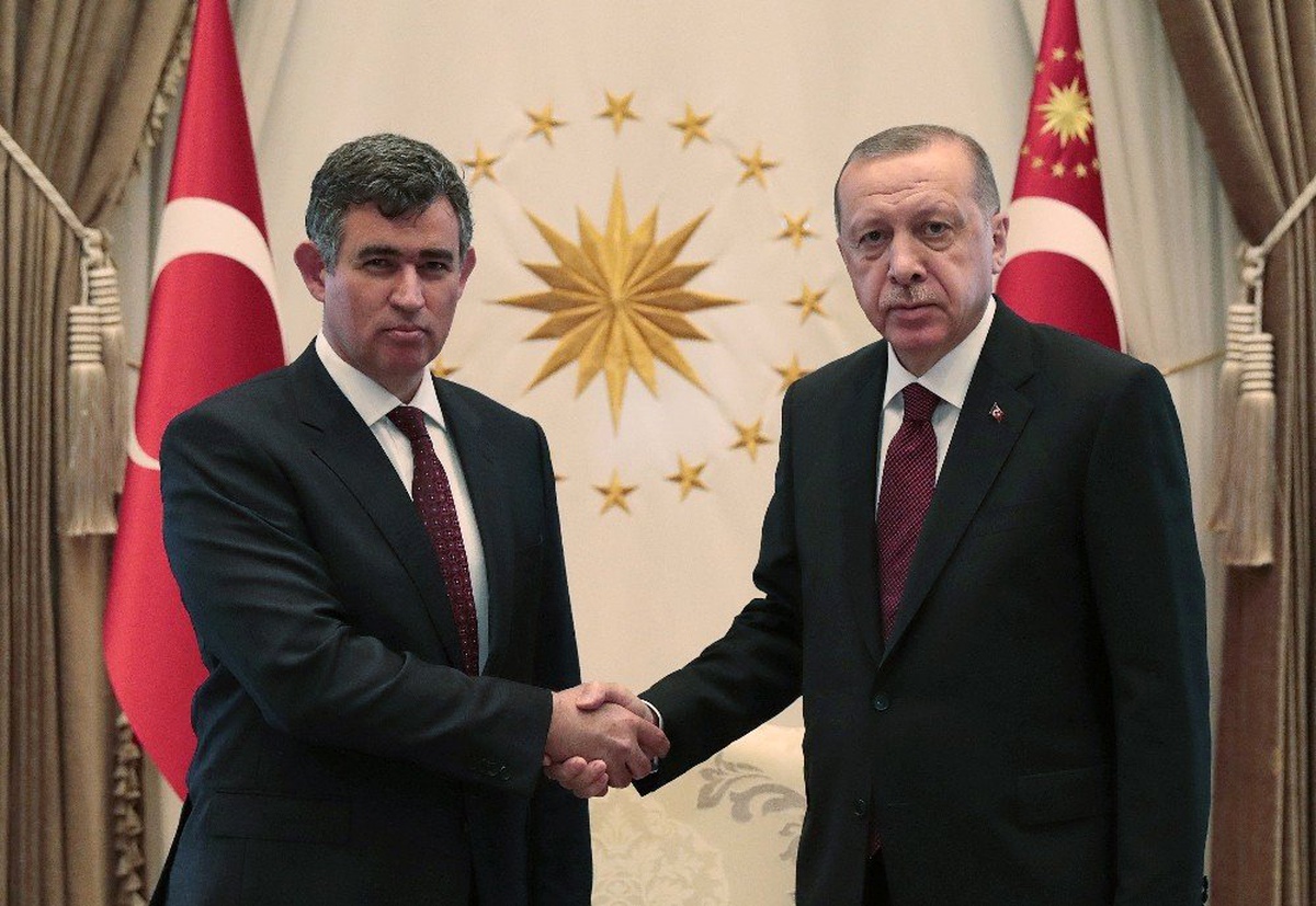 Cumhurbaşkanı Recep Tayyip Erdogan, Türkiye Barolar Birliği (Tbb) Başkanı Metin Feyzioğlu\'nu,...