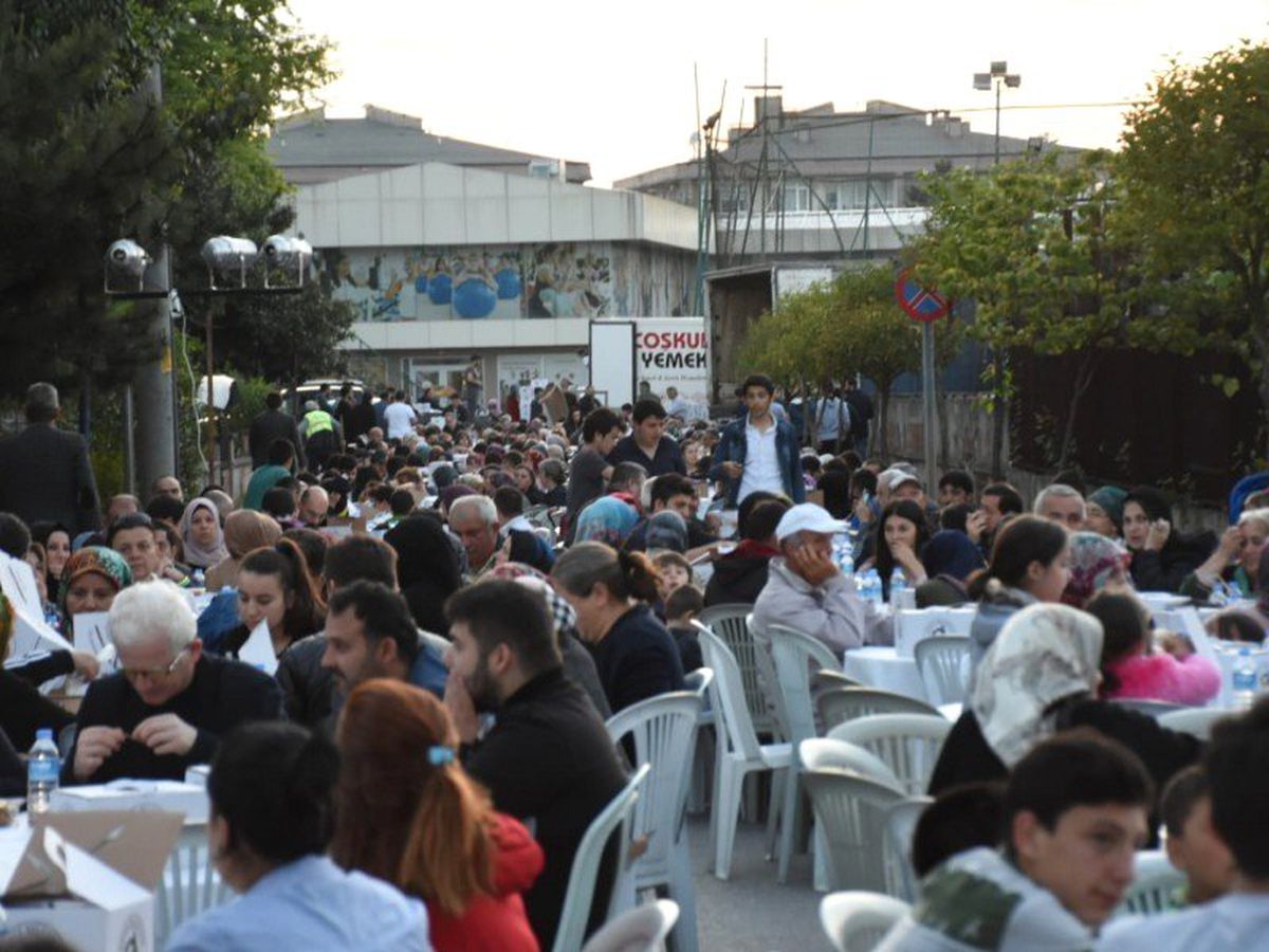 En Kalabalık Sofralardan Biri Oldu