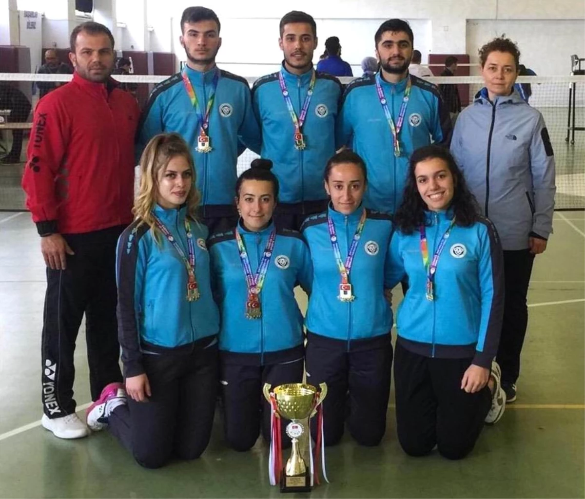 Erzincan Üniversitesi Badminton Takımı Türkiye Şampiyonu Oldu