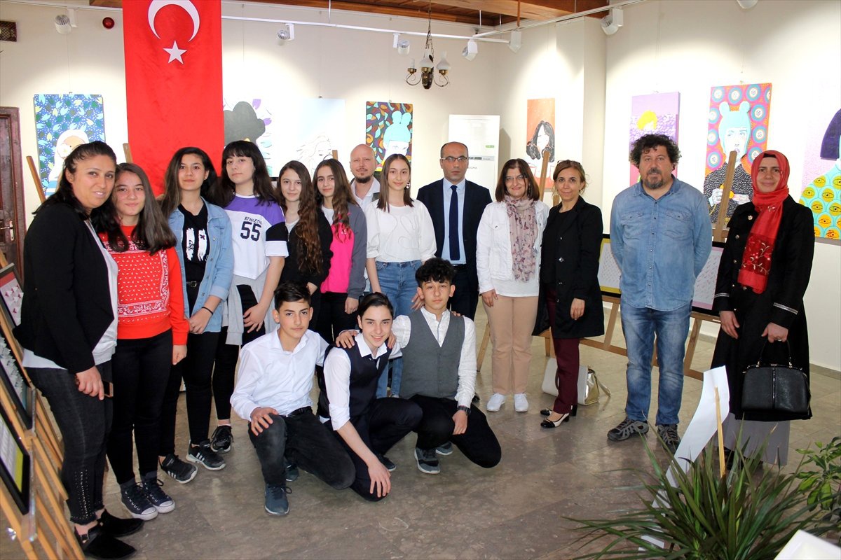 Gazi Mustafa Kemal Ortaokulu Resim Sergisi