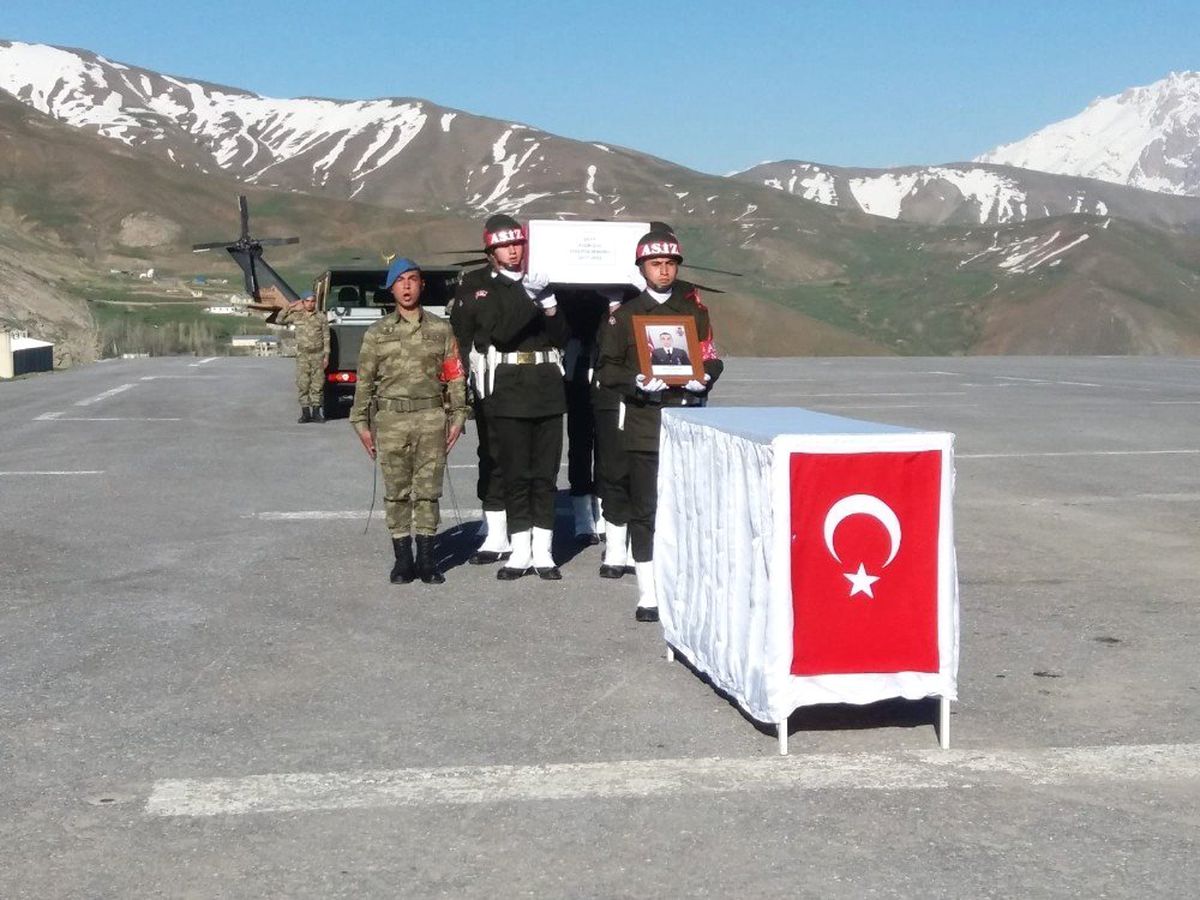 Hakkari Şehidi Memleketine Uğurlandı