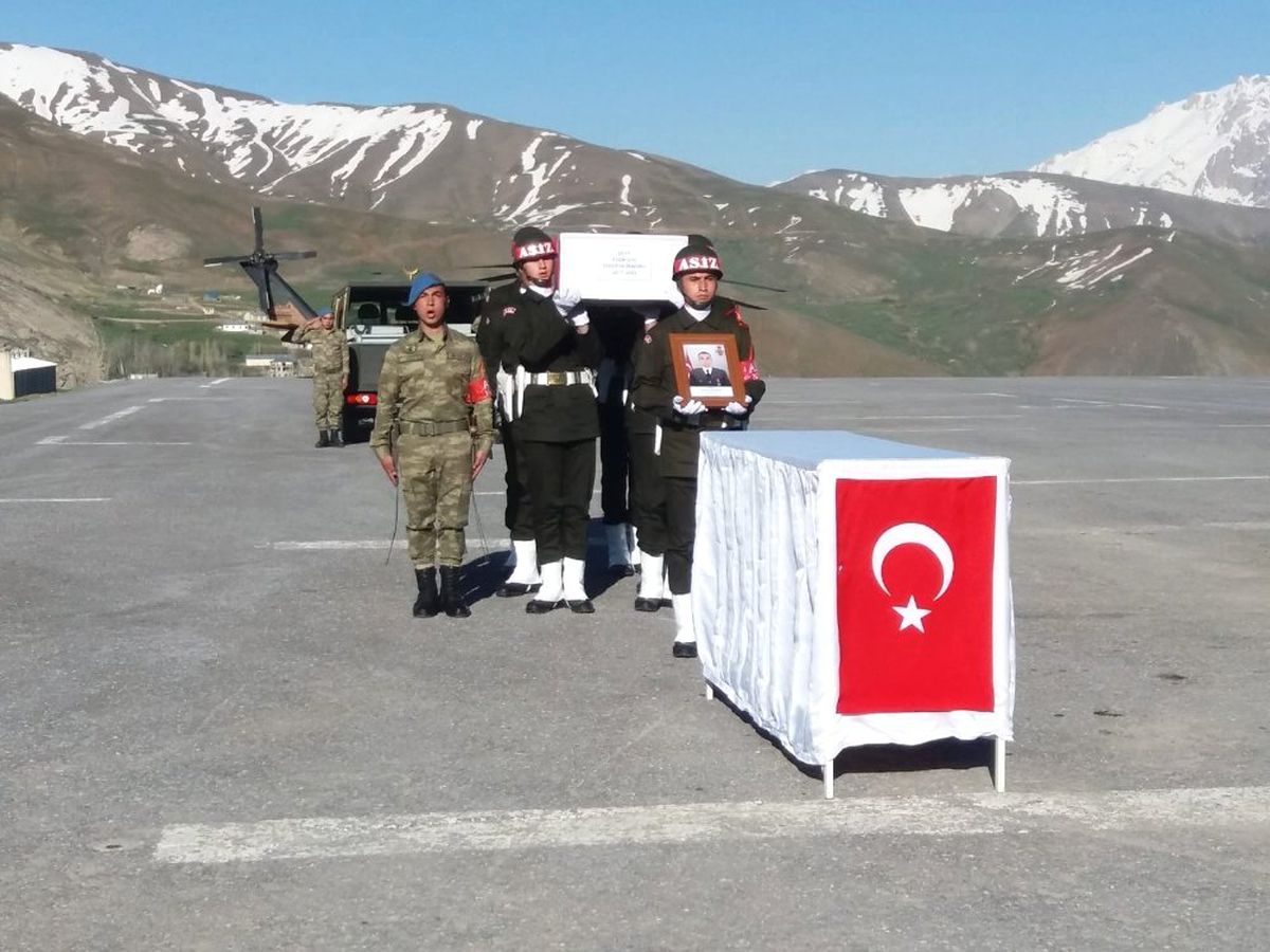 Hakkari Şehidi Memleketine Uğurlandı