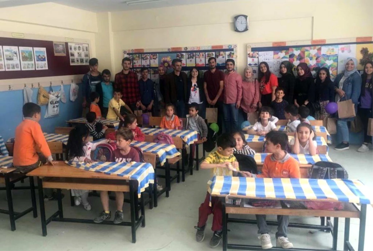 İslahiye İibf Öğrencilerinden Kardeş İlkokul ile Kardeş Üniversitesi Projesi