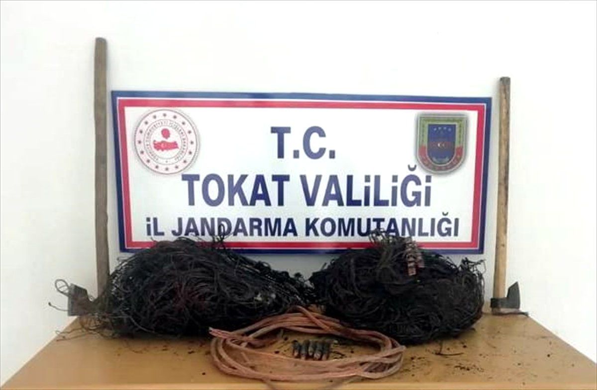 Jandarmadan 4 İlde Kablo Hırsızlarına Yönelik Operasyon