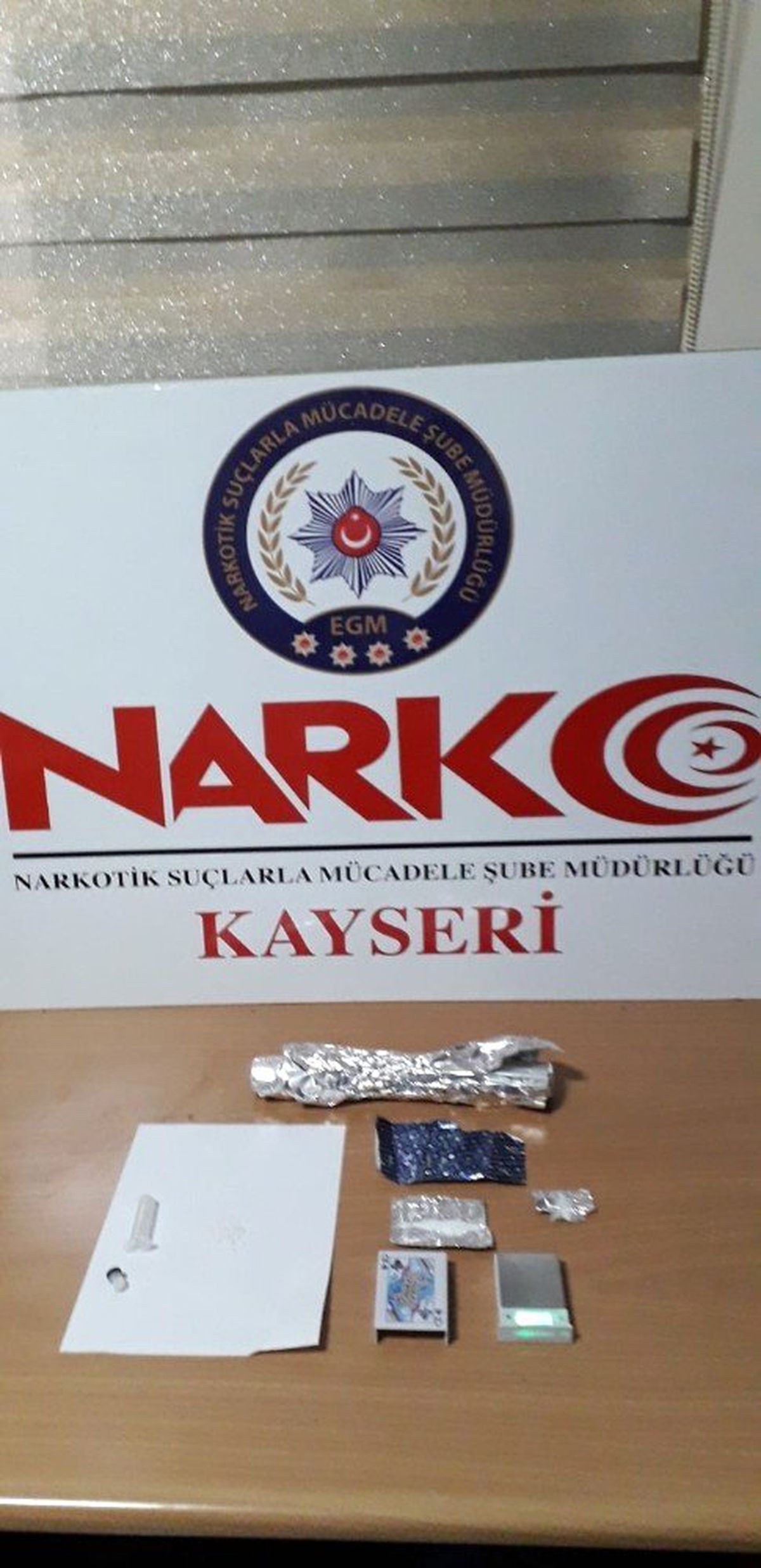 Kayseri\'de Uyuşturucu Operasyonu