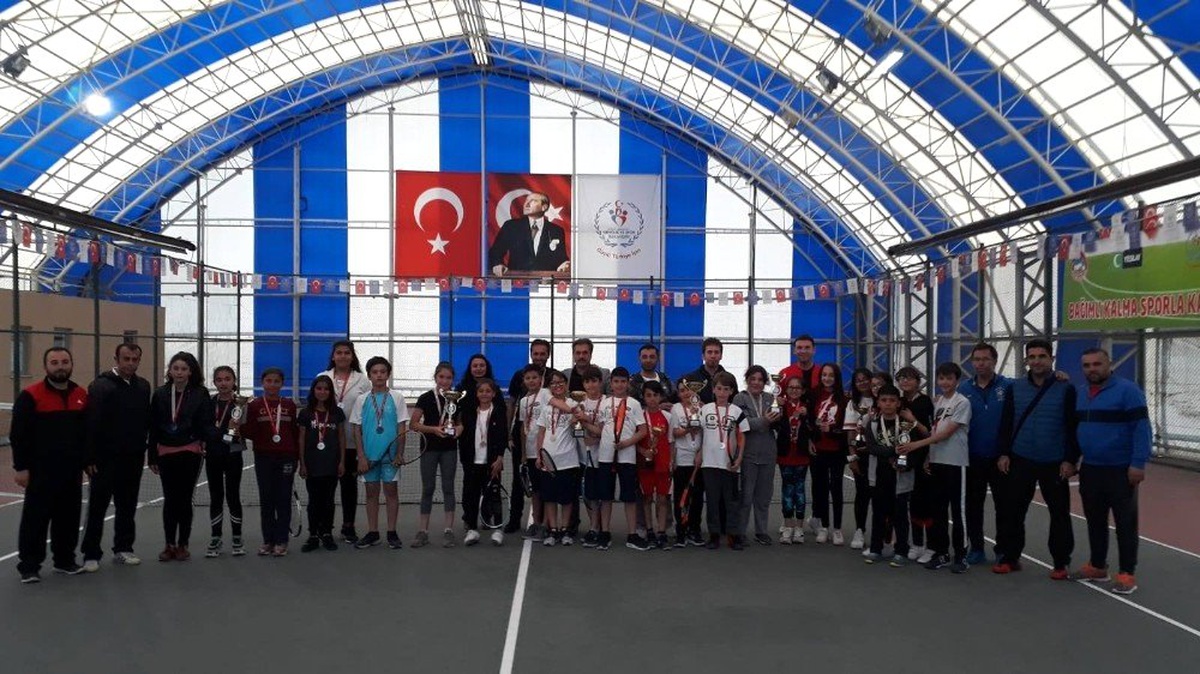 Küçükler Tenis İl Birinciliği Tamamlandı