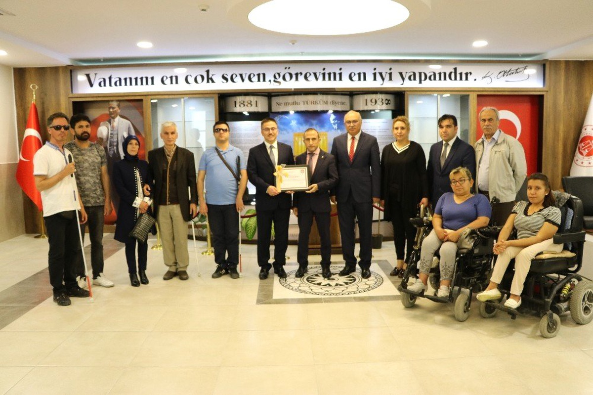 Niğde Adalet Sarayı Erişilebilirlek Belgesi Aldı