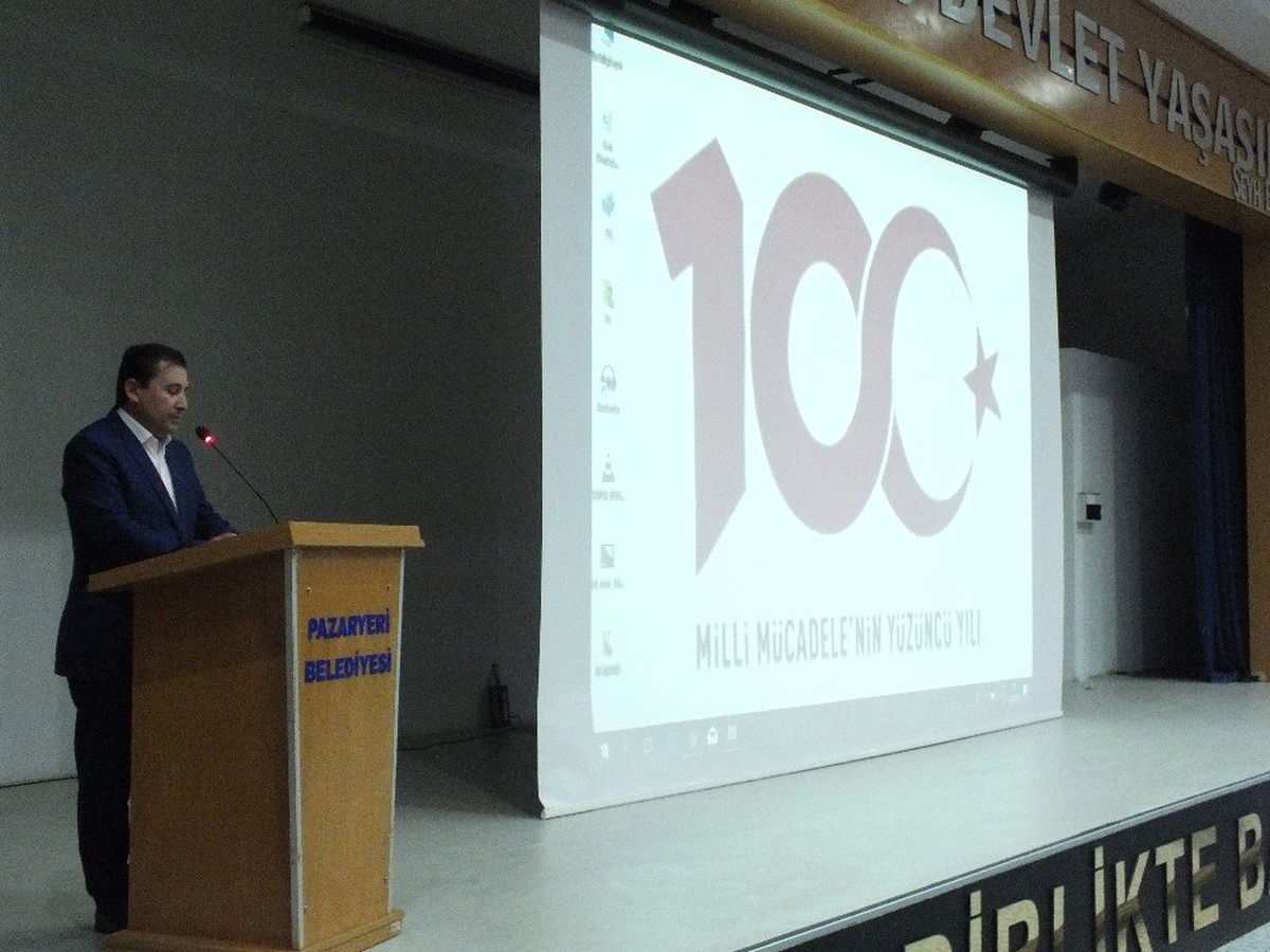 Pazaryeri\'nde "100. Yıl ve Gençlik" Konulu Seminer Düzenlendi