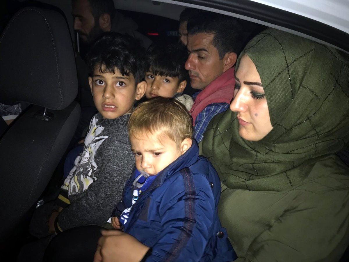 Tekirdağ\'da 10 Kaçak Göçmen Yakalandı