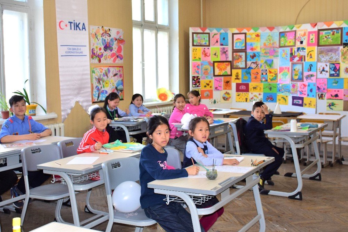 Tika\'dan Moğolistan\'da Çocuk Merkezine Destek