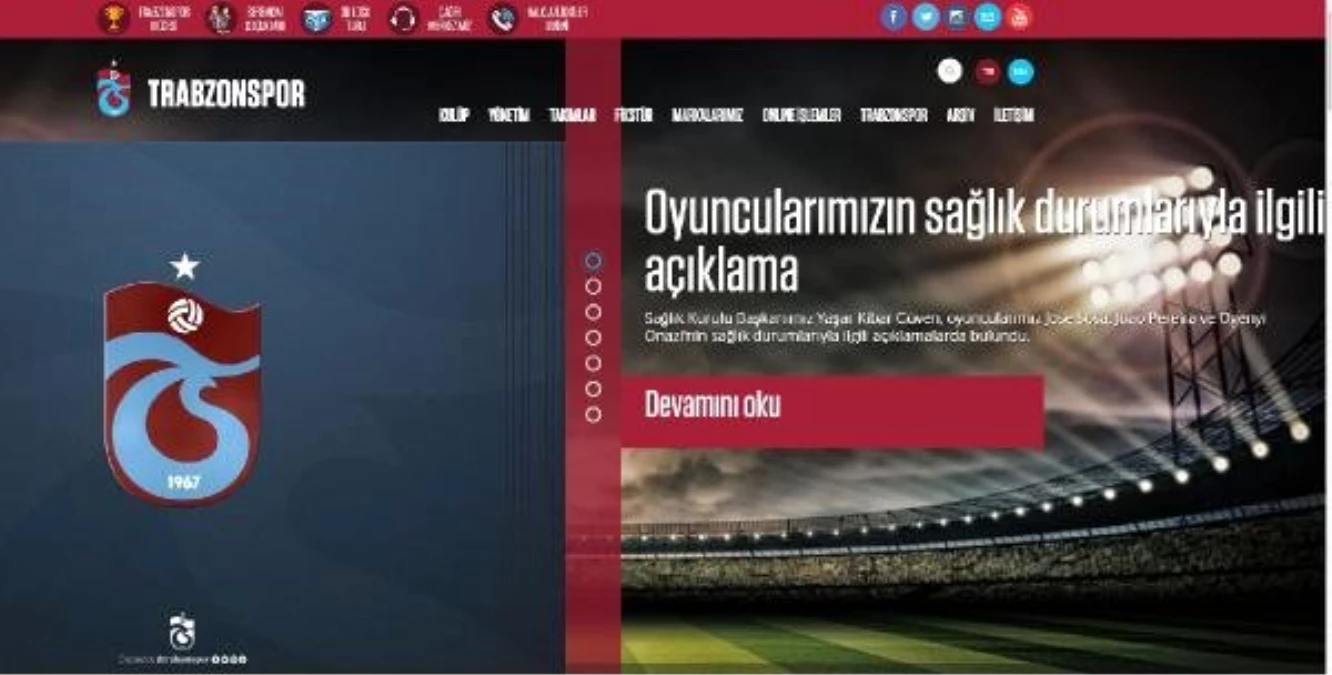 Trabzonspor\'dan Sosa, Pereira ve Onazi Açıklaması