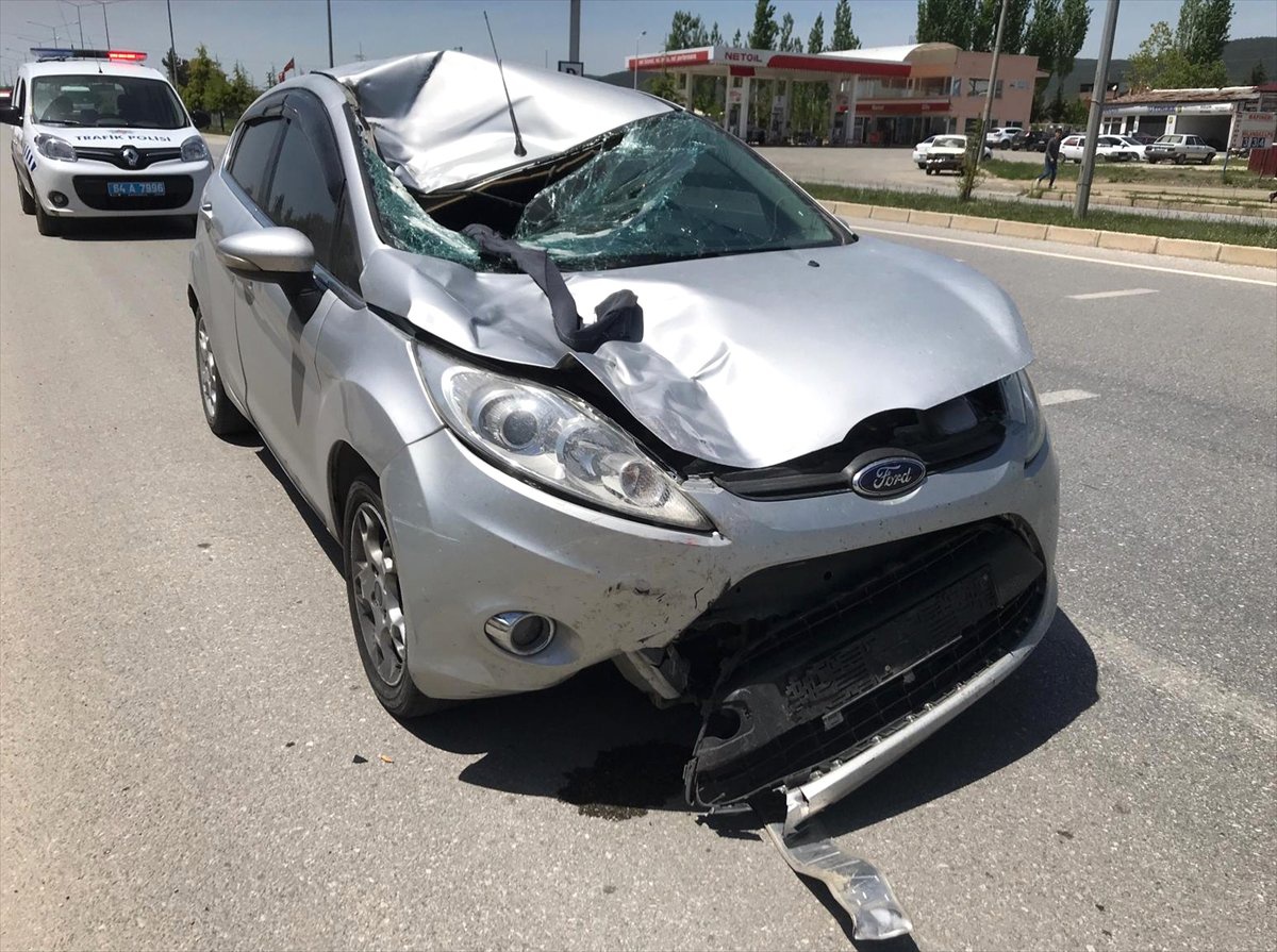 Uşak\'ta Otomobilin Çarptığı Bisiklet Sürücüsü Öldü