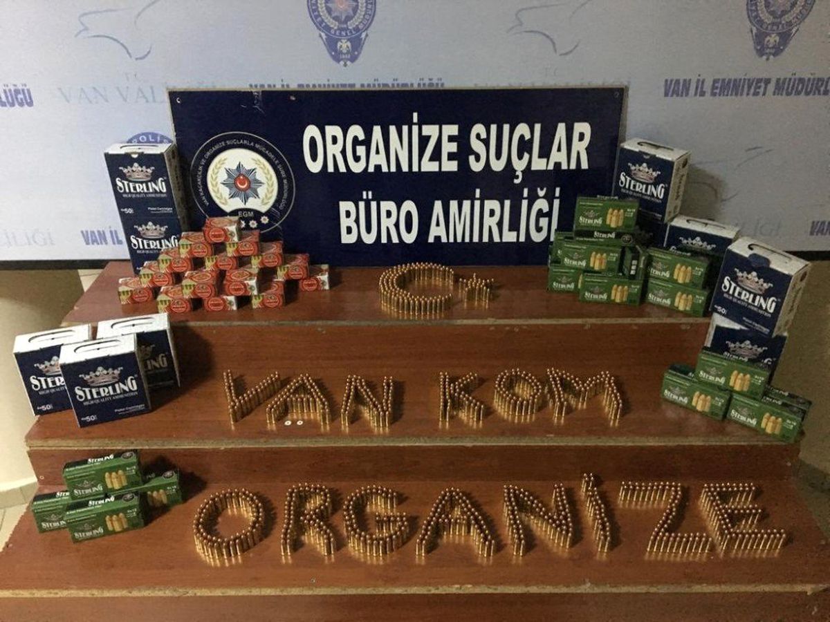 Van\'da 18 Bin 775 Adet Fişek Ele Geçirildi