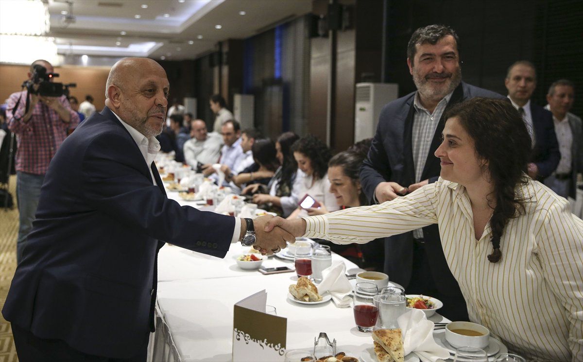 Arslan, Basın Mensuplarıyla İftarda Bir Araya Geldi