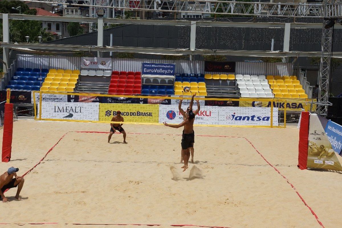 Aydın\'da Plaj Voleybolu Heyecanı Yarın Başlayacak