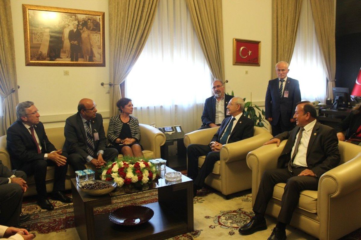 Başkan Köse, Kılıçdaroğlu ile Bir Araya Geldi